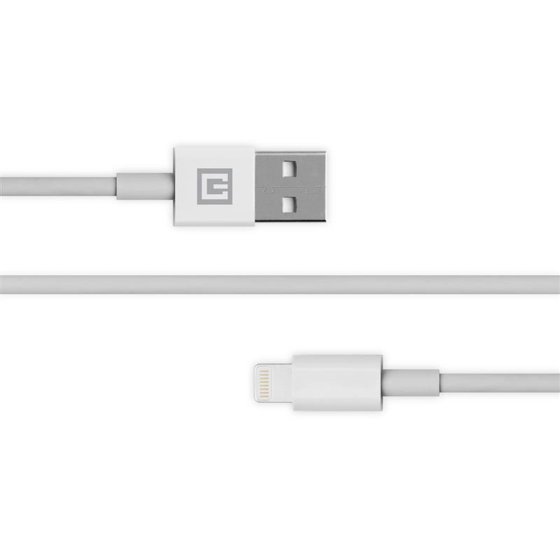 Кабель REAL-EL USB - Lightning (M/M), 1 м, White (EL123500055)