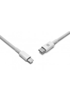 Кабель REAL-EL USB Type-C - Lightning (M/M), 1 м, White (EL123500057)