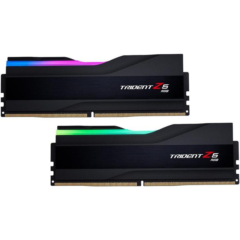 Модуль пам`ятi DDR5 2x32GB/6400 G.Skill Trident Z5 RGB Black (F5-6400J3239G32GX2-TZ5RK)