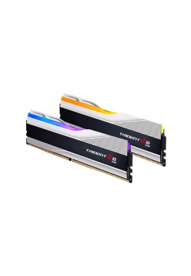 Модуль пам`ятi DDR5 2x16GB/6000 G.Skill Trident Z5 RGB Silver (F5-6000J4040F16GX2-TZ5RS)