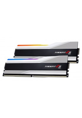 Модуль пам`ятi DDR5 2x16GB/6400 G.Skill Trident Z5 RGB Silver (F5-6400J3239G16GX2-TZ5RS)