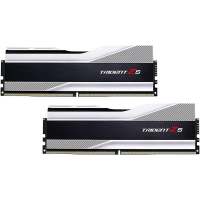 Модуль пам`ятi DDR5 2x16GB/5200 G.Skill Trident Z5 RGB Silver (F5-5200J4040A16GX2-TZ5RS)