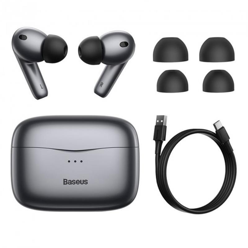 Bluetooth-гарнитура Baseus S2 TWS Gray (NGS2-0G)