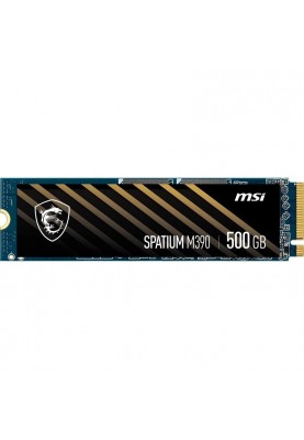 Накопичувач SSD  500GB MSI Spatium M390 M.2 2280 PCIe 3.0 x4 NVMe 3D NAND TLC (S78-440K070-P83)