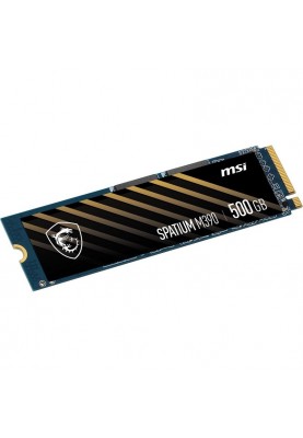 Накопичувач SSD  500GB MSI Spatium M390 M.2 2280 PCIe 3.0 x4 NVMe 3D NAND TLC (S78-440K070-P83)