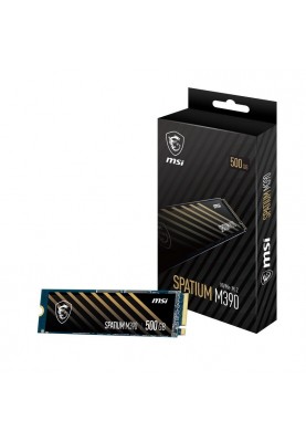 Накопичувач SSD  500GB MSI Spatium M390 M.2 2280 PCIe 3.0 x4 NVMe 3D NAND TLC (S78-440K070-P83)