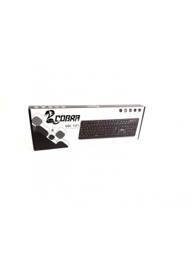 Клавіатура COBRA MK-101 Ukr Black