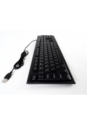 Клавіатура COBRA OK-102 Ukr Black