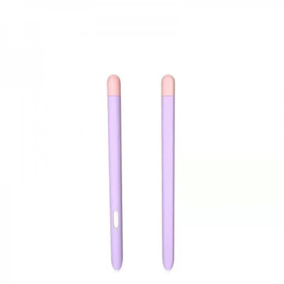 Чохол Goojodoq Matt 2 Golor TPU для стилуса Samsung Tab S7 11 T870 T875 S7 Plus 12.4 T970 T975 Violet/Pink (1005002873531246S7VP)