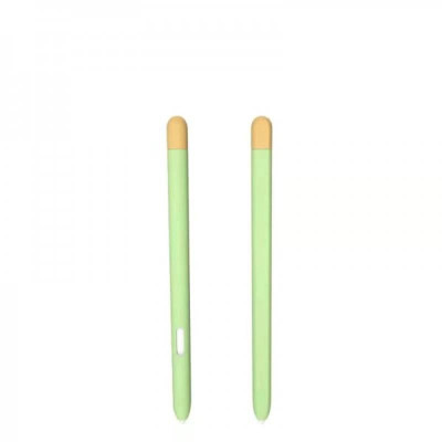 Чохол Goojodoq Matt 2 Golor TPU для стилуса Samsung Tab S7 11 T870 T875 S7 Plus 12.4 T970 T975 Green/Yellow (1005002873531246S7GY)