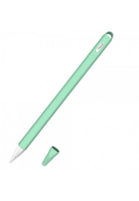 Чохол Goojodoq Hybrid Ear TPU для стилуса Apple Pencil 2 Light/Green (4001055094286LG)