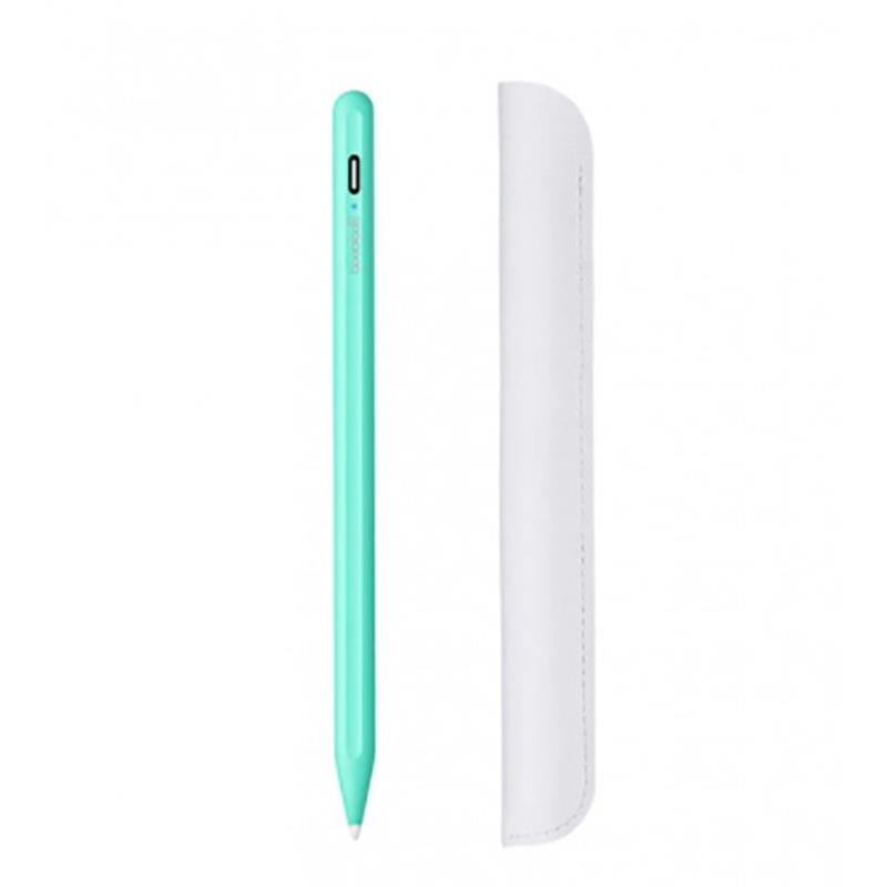 Стилус Goojodoq для планшета Apple iPad 2018-2021 9 Gen Magnetic USB-C 1.2mm Turquoise (4000880993452G)