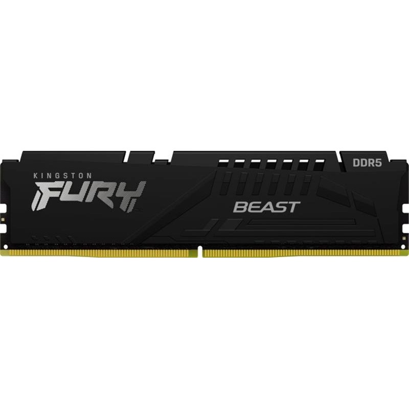 Модуль пам`яті DDR5 16GB/5200 Kingston Fury Beast Black (KF552C40BB-16)