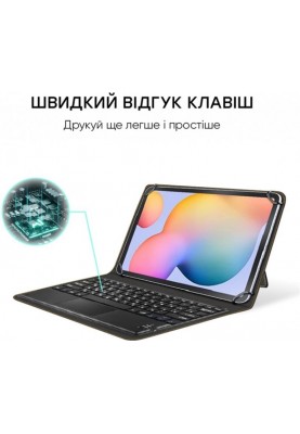 Чохол-клавiатура Airon Premium Universal 10-11" Black (4822352781061) з тачпадом