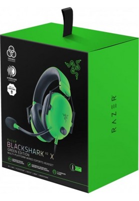 Гарнітура Razer BlackShark V2 X Green (RZ04-03240600-R3M1)