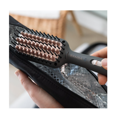 Розчіска-випрямлювач Cecotec Bamba InstantCare 800 Travel Brush CCTC-04285