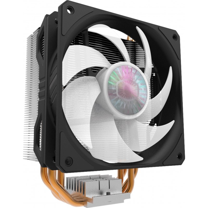 Кулер процессорный CoolerMaster Hyper 212 ARGB (RR-2V2L-18PA-R1), Intel:1200/1156/1155/1151/1150, AMD:AM4, 157x120x80.5, 4-pin