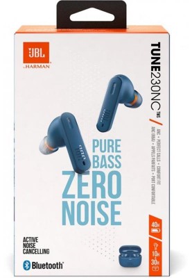 Bluetooth-гарнітура JBL Tune 230NC TWS Blue (JBLT230NCTWSBLU)