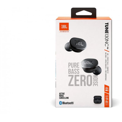 Bluetooth-гарнітура JBL Tune 130NC TWS Black (JBLT130NCTWSBLK)