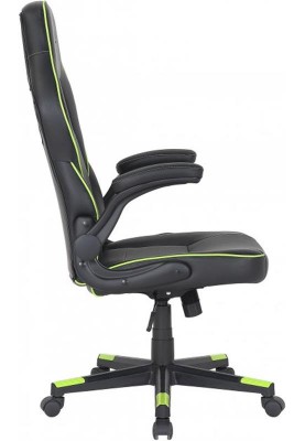 Крісло для геймерів 2E Gaming Hebi Black/Green (2E-GC-HEB-BK)