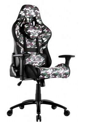 Крісло для геймерів 2E Gaming Hibagon Black/Camo (2E-GC-HIB-BK)