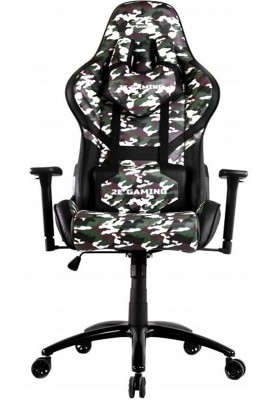 Крісло для геймерів 2E Gaming Hibagon Black/Camo (2E-GC-HIB-BK)