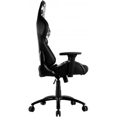 Крісло для геймерів 2E Gaming Hibagon Black/Camo (2E-GC-HIB-BK)