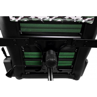 Крісло для геймерів 2E Gaming Hibagon Black/Camo (2E-GC-HIB-BK)