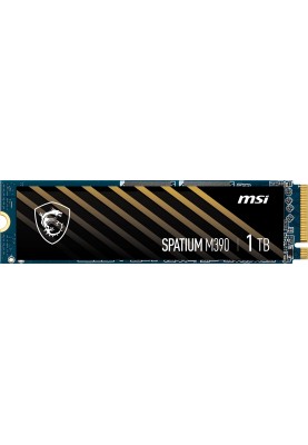 Накопичувач SSD 1TB MSI Spatium M390 M.2 2280 PCIe 3.0 x4 NVMe 3D NAND TLC (S78-440L650-P83)