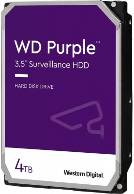 Накопичувач HDD SATA 4.0TB WD Purple 5400rpm 256MB (WD42PURZ)
