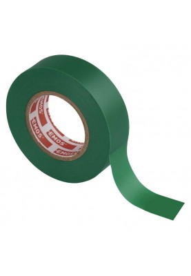 Стрічка ізоляційна EMOS ПВХ 19мм/20м зелена (F61929/F619292)