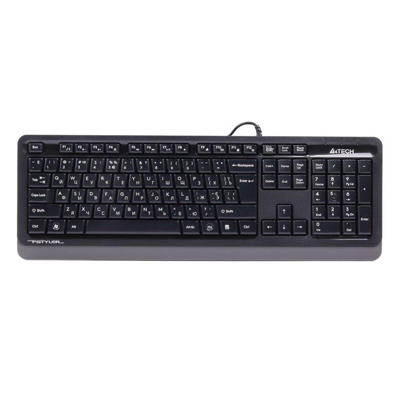 Клавіатура A4Tech Fstyler FKS10 Grey