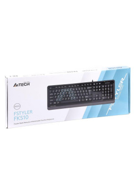 Клавіатура A4Tech Fstyler FKS10 Grey