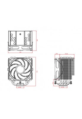 Кулер процесорний ID-Cooling SE-226-XT ARGB