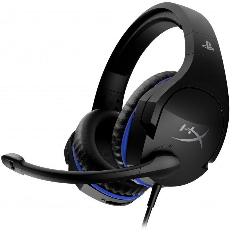 Bluetooth-гарнітура HyperX Cloud Stinger для PS4 Black/Blue (HX-HSCSS-BK/EM)