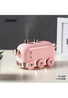 Зволожувач повітря Remax RT-A280 Mini Train, рожевий (6954851232575)