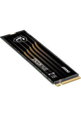 Накопичувач SSD 2TB MSI Spatium M480 M.2 2280 PCIe 4.0 x4 NVMe 3D NAND TLC (S78-440Q150-P83)