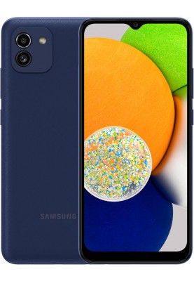 Смартфон Samsung Galaxy A03 SM-A035 3/32GB Dual Sim Blue (SM-A035FZBDSEK)