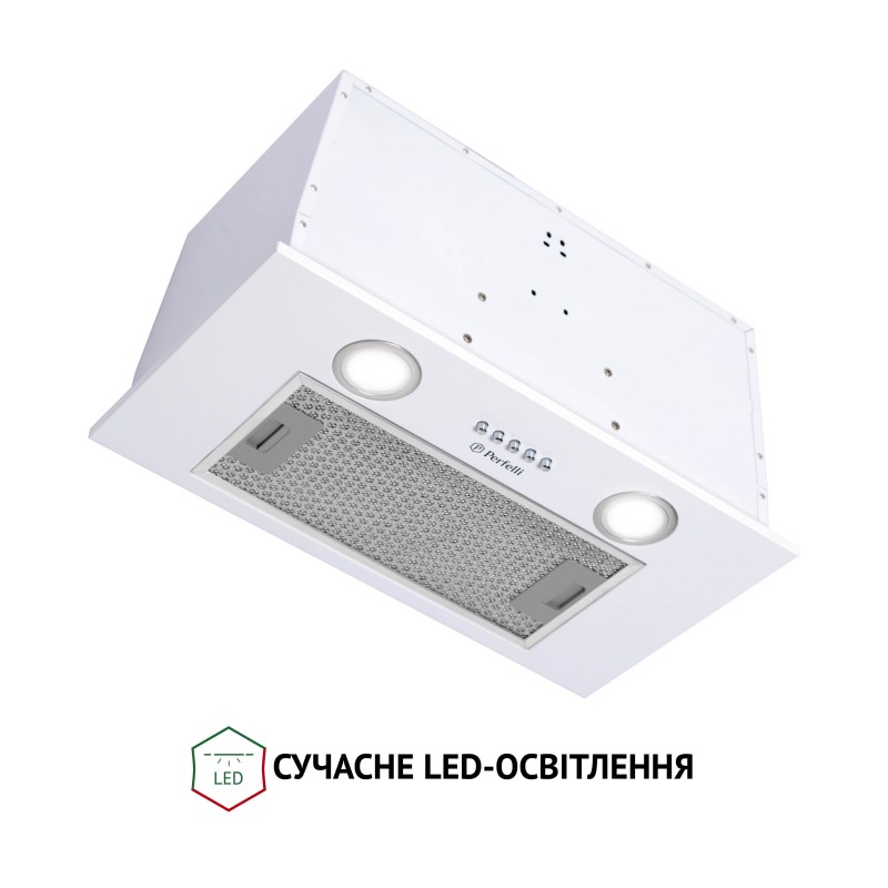 Витяжка Perfelli BI 5652 WH 1000 LED