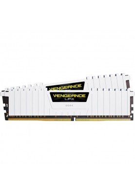 Модуль пам`ятi DDR4 2x8GB/3200 Corsair Vengeance LPX White (CMK16GX4M2E3200C16W)