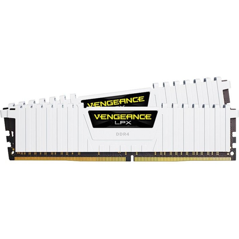 Модуль пам`ятi DDR4 2x8GB/3200 Corsair Vengeance LPX White (CMK16GX4M2E3200C16W)