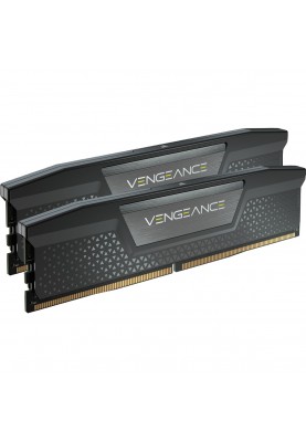 Модуль пам`ятi DDR5 2x16GB/5200 Corsair Vengeance Black (CMK32GX5M2B5200C40)