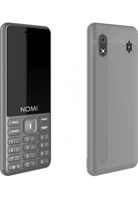 Мобiльний телефон Nomi i2840 Dual Sim Grey