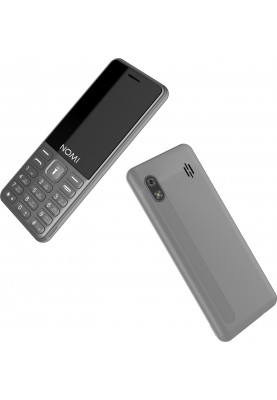 Мобiльний телефон Nomi i2840 Dual Sim Grey