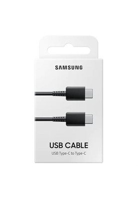Кабель Samsung USB Type-C - USB Type-C (M/M), 1 м, Black (EP-DA705BBRGRU)