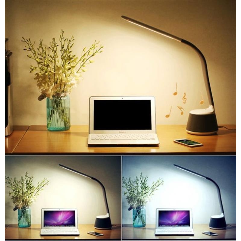 Настільна лампа Remax RBL-L3 Desk Lamp Bl Speaker White (6954851261100)