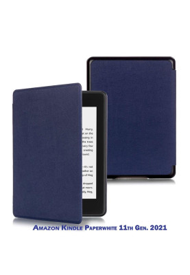 Чохол-книжка BeCover Smart для Amazon Kindle Paperwhite 11th Gen. 2021 Deep Blue (707203)