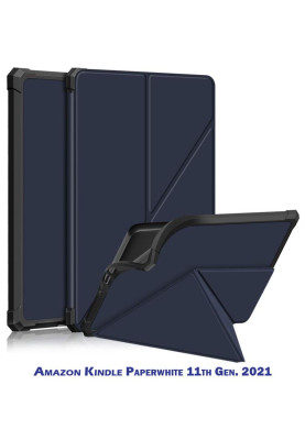 Чохол-книжка BeCover Ultra Slim Origami для Amazon Kindle Paperwhite 11th Gen. 2021 Deep Blue (707219)