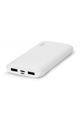 Універсальна мобільна батарея Ttec 10000mAh PowerSlim Duo White (2BB163B)