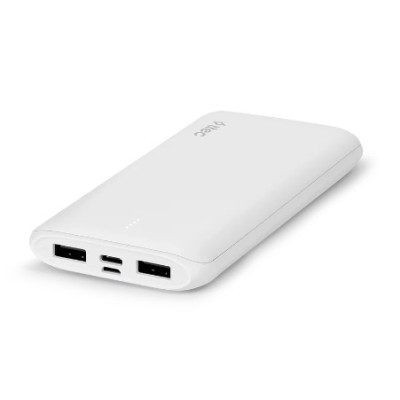 Універсальна мобільна батарея Ttec 10000mAh PowerSlim Duo White (2BB163B)